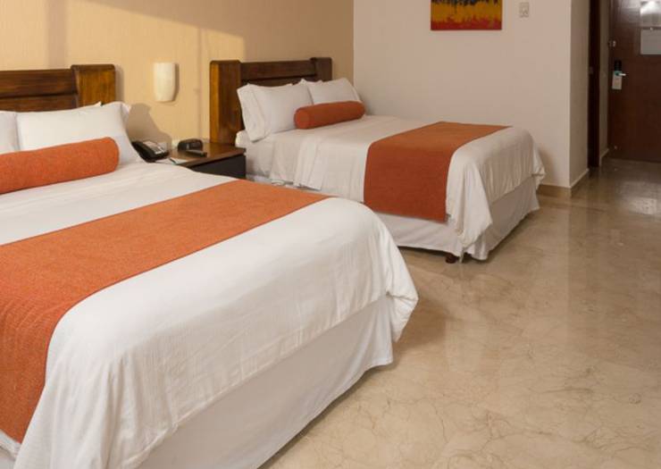 Deluxe room with lagoon views Flamingo Cancun Resort Hotel Deluxe room with lagoon views Flamingo Cancun Resort Hotel