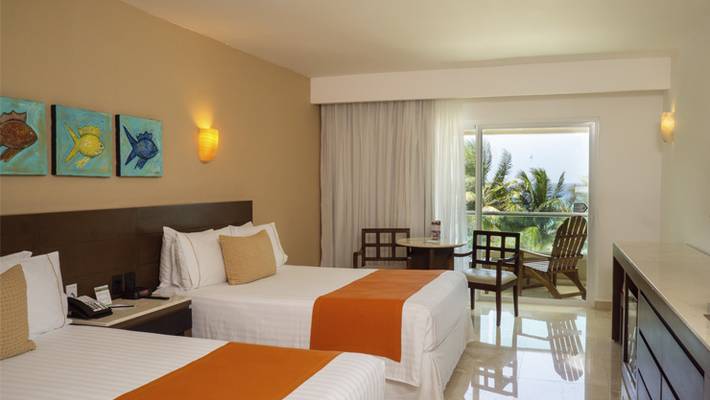 De lujo superior vista frente al mar Hotel FLAMINGO CANCUN ALL INCLUSIVE Cancún