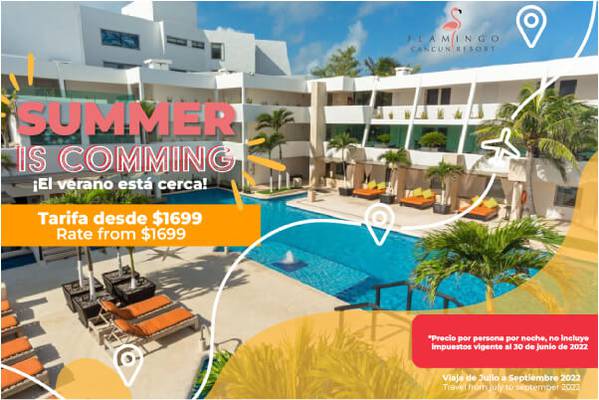 El verano esta cerca Hotel Flamingo Cancun Resort Cancún El verano esta cerca Hotel Flamingo Cancun Resort Cancún
