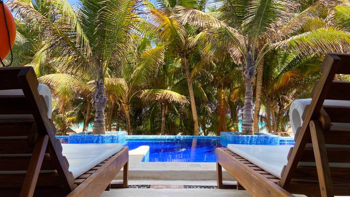 Swim up room Hotel Flamingo Cancun Resort Cancún